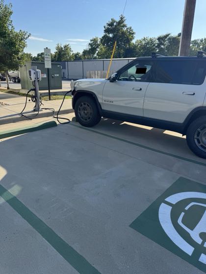 EV charger at Home2 Suites by Hilton Bryant Little Rock