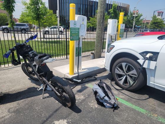 EV charger at Parking at 2155 South Wentworth Avenue