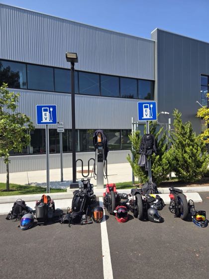 EV charger at 419 West Ave Office Complex