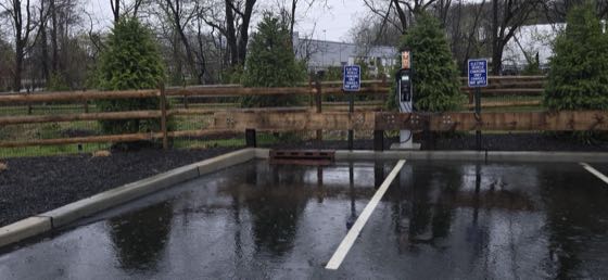 EV charger at Essex County Eagles Field