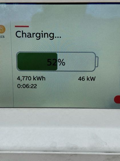 EV charger at Trapp Chevrolet