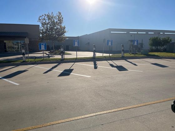 EV charger at Stone Hill Town Center