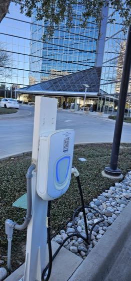 EV charger at EV Passport Lincoln Center