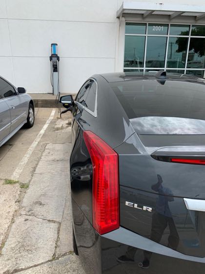 EV charger at BMW of Arlington