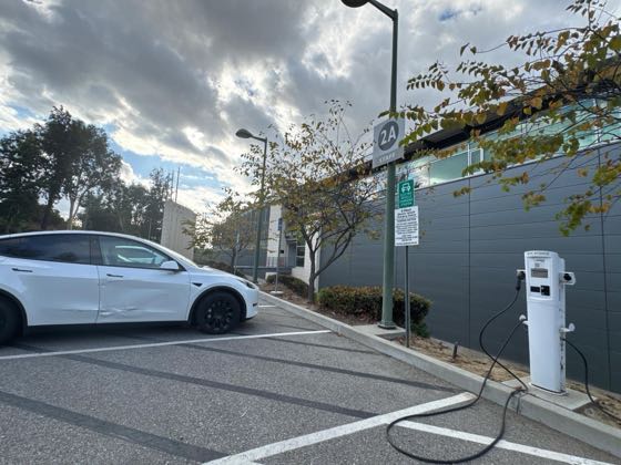 EV charger at Rio Hondo College - Admin Building (2)