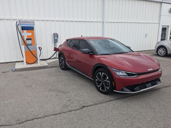 EV charger at Snyder Buick GMC