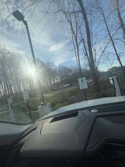 EV charger at The Residences at Wash Brook