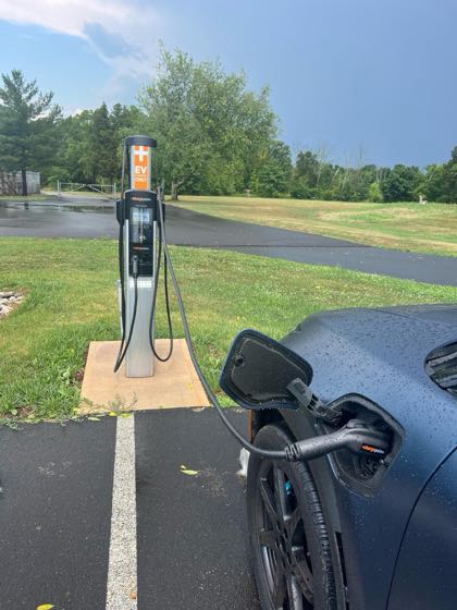 EV charger at Upper Frederick Municipal Building
