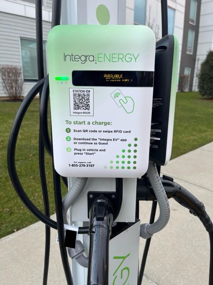 EV charger at Fairfield Inn & Suites Malta
