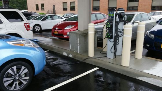 EV charger at Cuspo Office Building