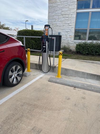 EV charger at Caliza