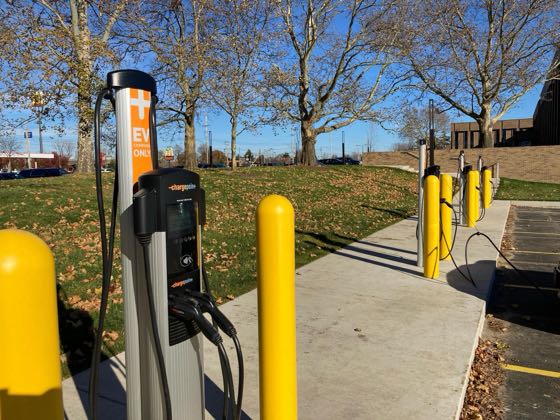EV charger at Farm Bureau Insurance: Corporate Office