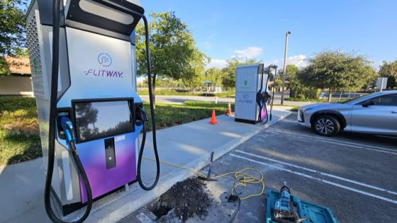EV charger at Trabuco Community Center
