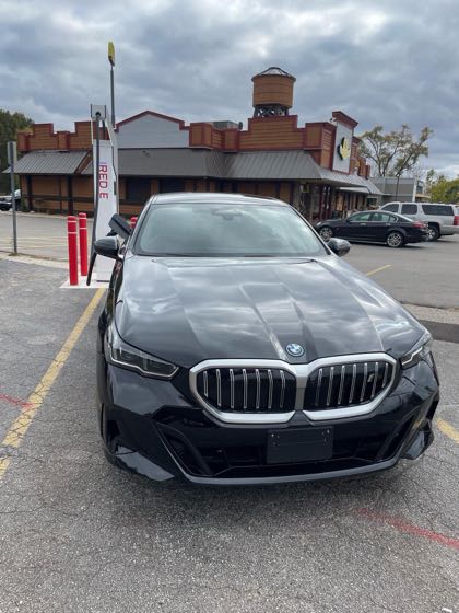 EV charger at Stevensville Amoco