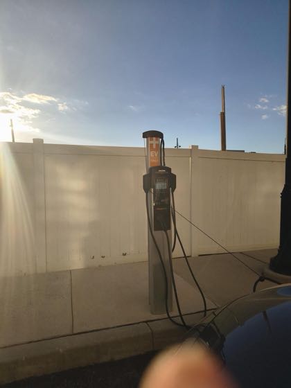 EV charger at Royal Worthington Apartments