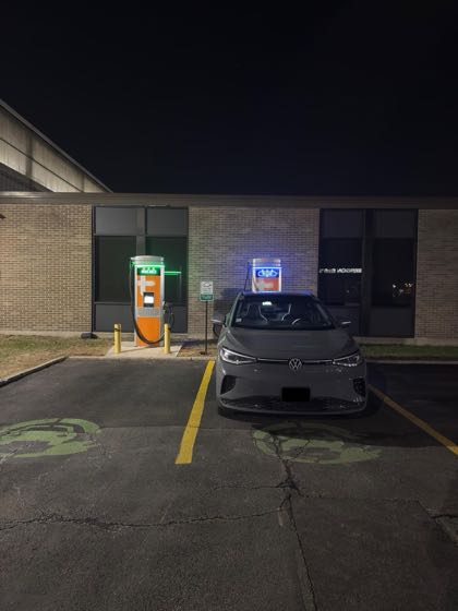 EV charger at Principal Manufacturing Corporation