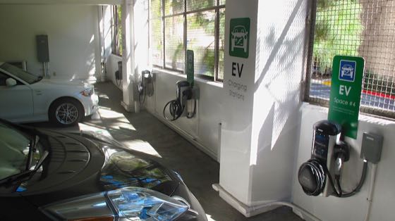 EV charger at Constellation Place