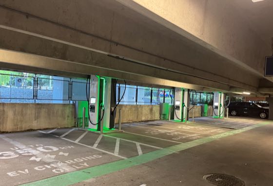 EV charger at Newport Centre Mall – West Garage (3)