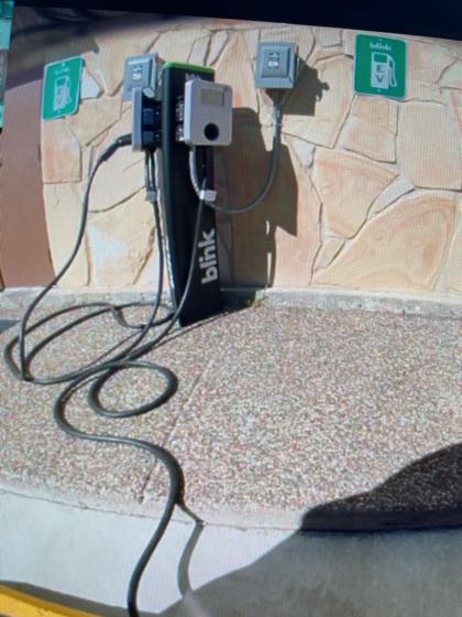 EV charger at Microtel Inn & Suites by Wyndham Eagle Pass
