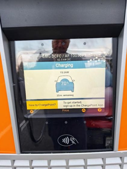 EV charger at Alltown Fresh