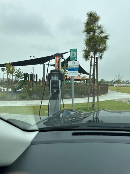 EV charger at Ayala Park