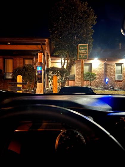 EV charger at Southampton Municipal Court