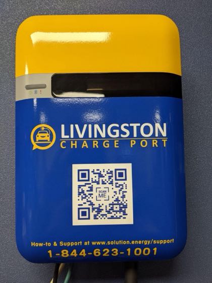 EV charger at Village Crest Apartments - East