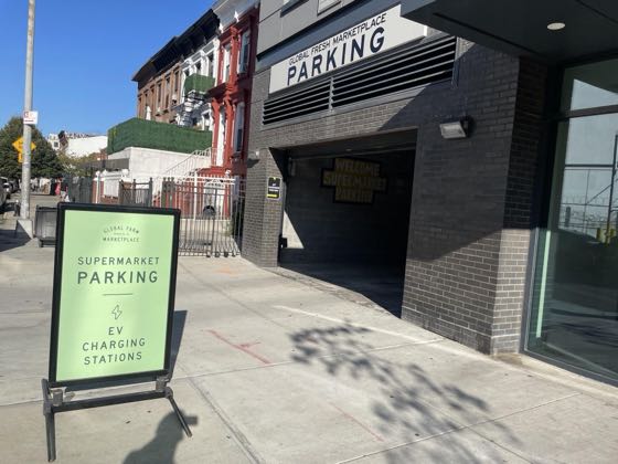 EV charger at Global Marketplace