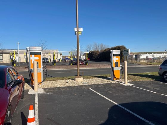 EV charger at Lia Hyundai