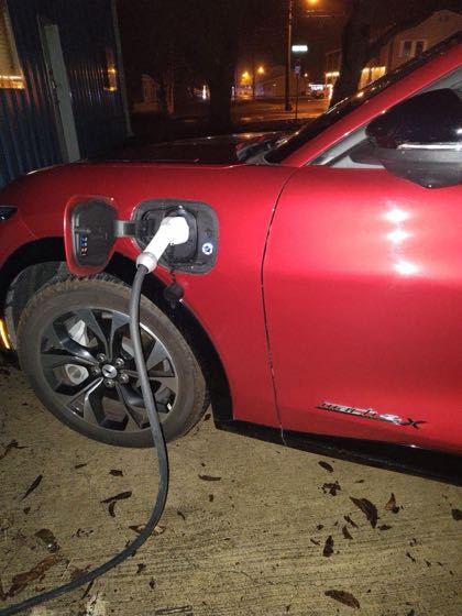 EV charger at Eby Survey Level 2