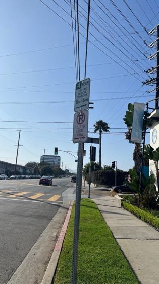 EV charger at 3591 Sepulveda Blvd Parking