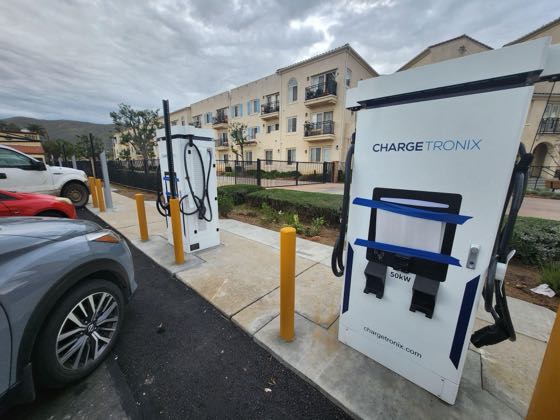 EV charger at Cardenas Market