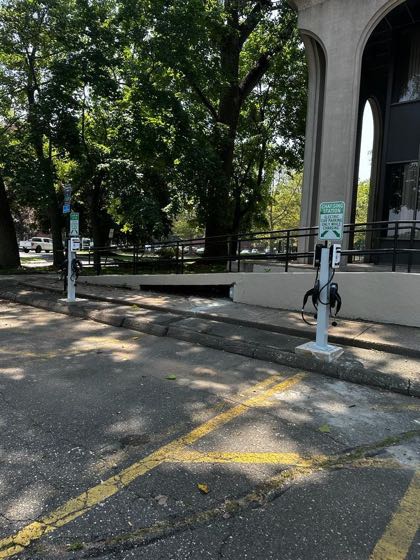 EV charger at GLK Realty LLC