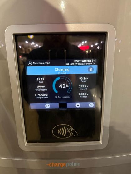EV charger at Buc-ee's Fort Worth, TX | MB High-Power Charging
