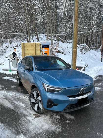 EV charger at Paupack Watering Hole