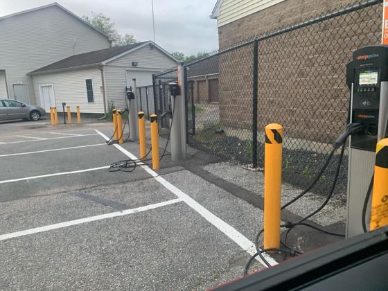 EV charger at Ninja Office