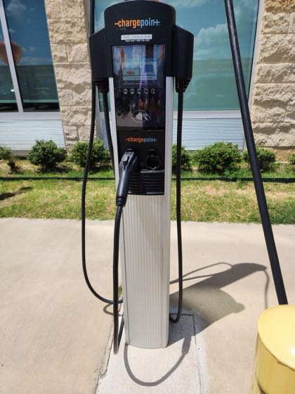 EV charger at La Quinta Inn & Suites by Wyndham Terrell