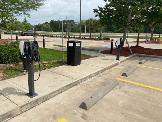 EV charger at Best Western Plus Lake Jackson Inn & Suites