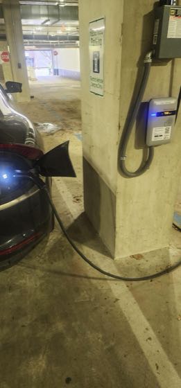EV charger at MP Ashland Parking
