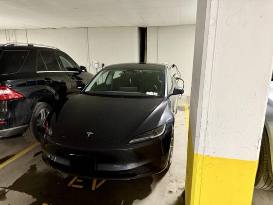EV charger at The Hudson - Parking Garage