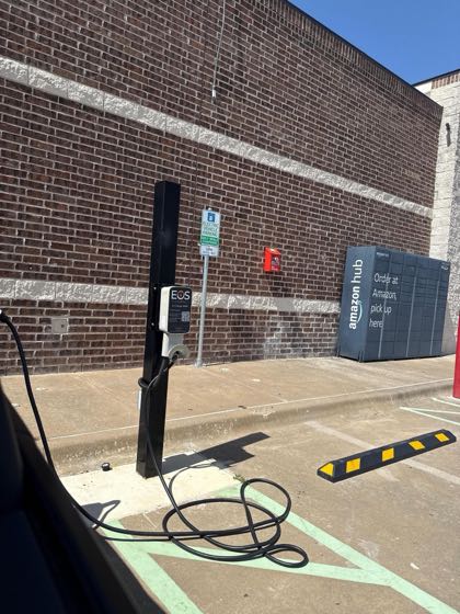 EV charger at Tiger Mart 68