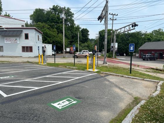 EV charger at Southbridge RMV