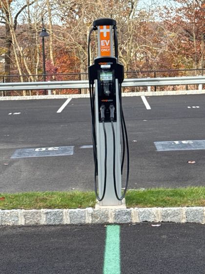 EV charger at BNE Master Surface Lot B