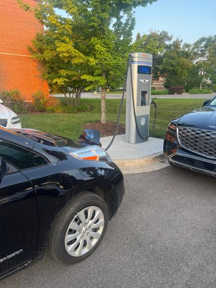 EV charger at Genesis of Algonquin