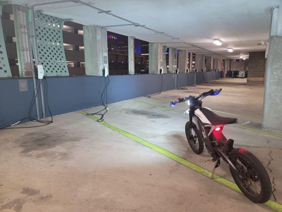 EV charger at Traders Self Park