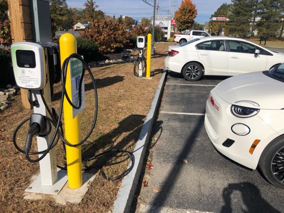 EV charger at Matchless Stove & Chimney