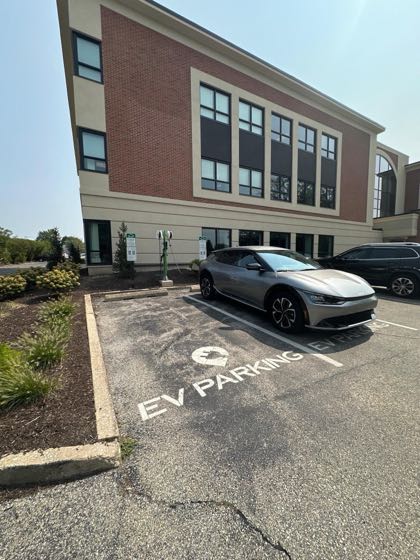 EV charger at 931 Haverford Road