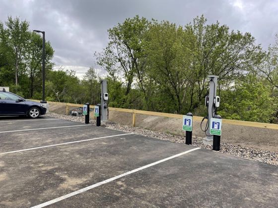 EV charger at 1133 Loudon Rd