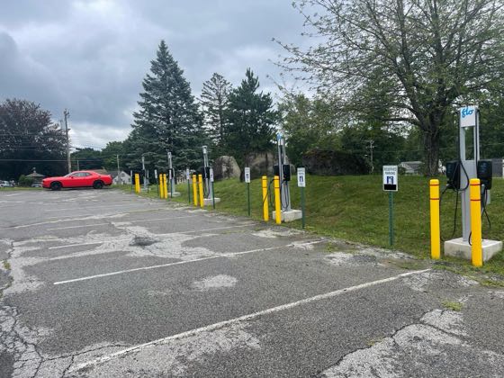 EV charger at Poughkeepsie - Town Hall