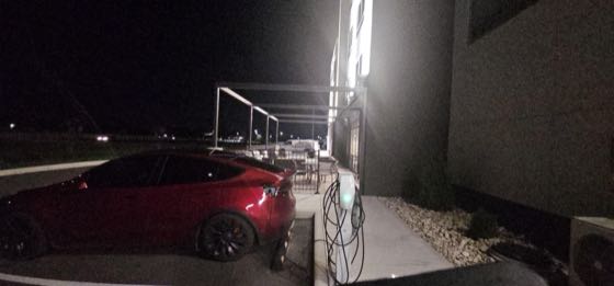 EV charger at Holiday Inn Express & Suites Lima